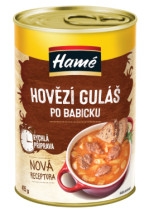 Hamé Hovězí guláš po babicku 415g - 10ks/kart