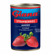 Giana Jahody ve sladkém nálevu 400g