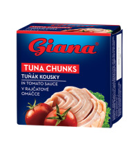 Giana Tunak 80g kousky v rajčatové omáčce
