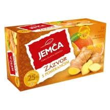 JEMČA čaj 40g zázvor + pomer.