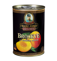 FJK Broskve půlky 425ml