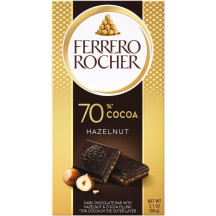 Ferrero Rocher 90g 70% Cacao Hazelnut