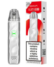 OXVA XLIM GO 2 POD STARTER KIT METAL SLIVER 1500 mAh