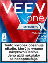 VEEV ONE 1000 POD 2KS EXTRA STRAWBERRY 18MG