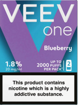 VEEV ONE 1000 POD 2KS EXTRA BLUEBERRY 18MG
