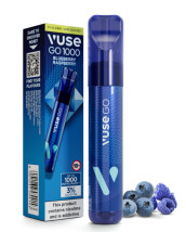 VUSE GO P1000 BLUEBERRY RASPBERRY