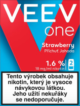 VEEV ONE 1000 POD 2KS STRAWBERRY 18MG