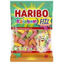 Haribo 85g Rainbow Fizz