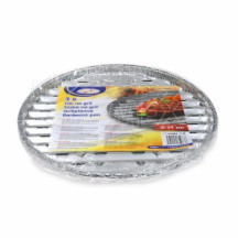 65083 - Tác na gril (ALU) kulatý O34cm [3 ks]