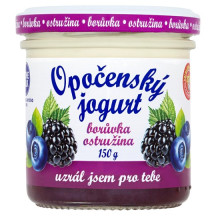 BoheMilk Opoč.jogurt borůvka 150g