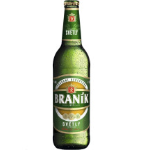 Braník 500ml sklo Světlý