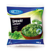Nowaco špenát listový por.400g