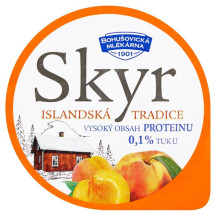 SKYR broskev - meruňka 130g