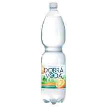 Dobrá voda 1.5l pomeranč