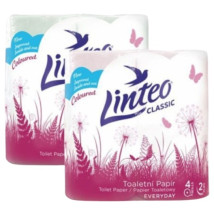 Toaletní papír Linteo classic 4ks 2vrst. zelený x 20