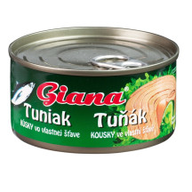 Giana Tunak 170g kousky ve vl. stave