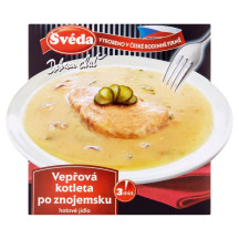 Švéda Vepřová kotleta po znojemsku 360g