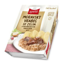 Apetit Moravský vrabec se zelím a bramborovým knedlíkem 450g