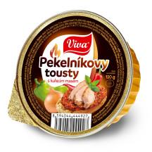 VIVA Pekelníkovy tousty s kuřecím masem 120g
