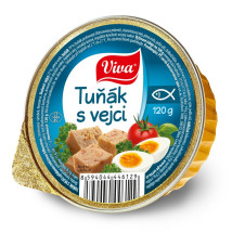 VIVA Tuňák s vejci 120g