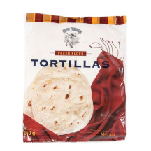 Tortilla flour natur 20cm , 8ks