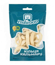 Fishfood 30g sušené solené pásky z kalamára