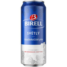Birell 500ml plech original světlý