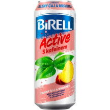Birell Active 500ml Zelený čaj&broskev