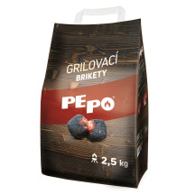 PE-PO grilovací brikety 2,5 kg