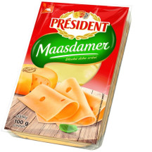 President Maasdamer Plátky 100g