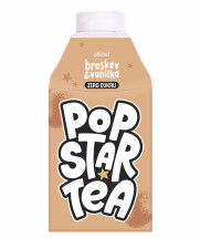 Popstar Tea broskev ZERO 0.5l x 8