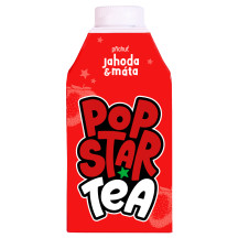 Popstar Tea Jahoda & Máta 0.5l x 8