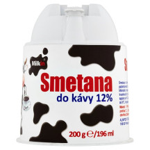 Milkin smetana do kávy 12% 200g