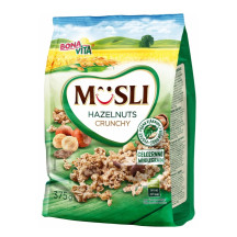 Bona vita musli s lískovými oříšky 375g