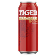 Tiger jahoda plech 0,5L