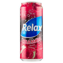 Relax 330ml cola - malina