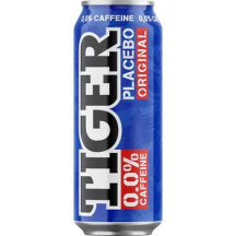 Tiger Placebo bez kofeinu 500ml plech