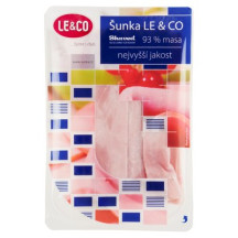 LECO Šunka LE & CO 93% nejvyšší jakost shaved 100g