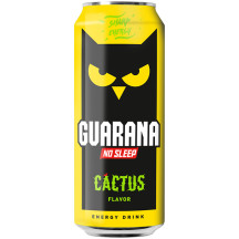 Guarana plech 0,5L Cactus