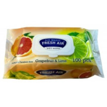 Fresh Air vlhčené ubrousky 100ks Grapefruit