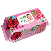 Fresh Air vlhčené ubrousky 120ks - Rose