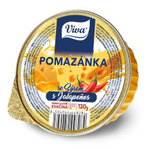 VIVA Pomazánka se sýrem a jalapeňos 120g
