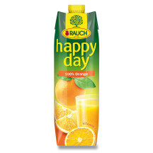 Happy day 1l pomeranč 100% džus