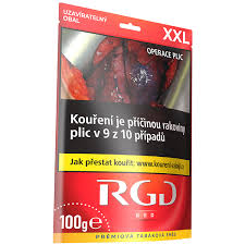 detail TABÁK RGD RED 100G