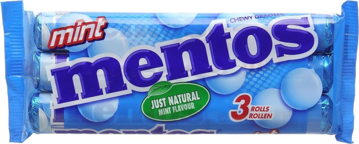 detail Mentos 38g mint 3 pack
