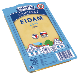 detail Jihočeský Eidam 20% plátky 100g