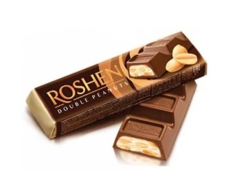 detail Roshen Čok.tyčinka 29g Double peanuts - 30ks/kart