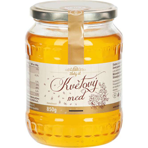 detail Zlatý úl Med květový 850g