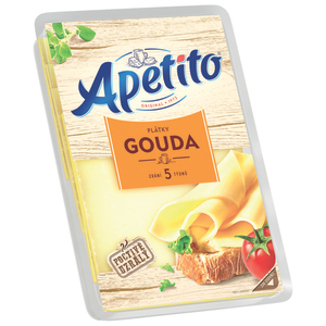 detail Apetito plátky Gouda 90g