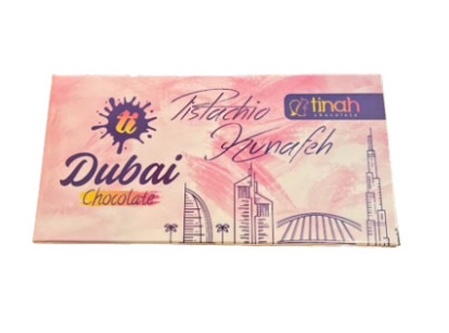 chi tiết Dubai chocolate - tinah 190g